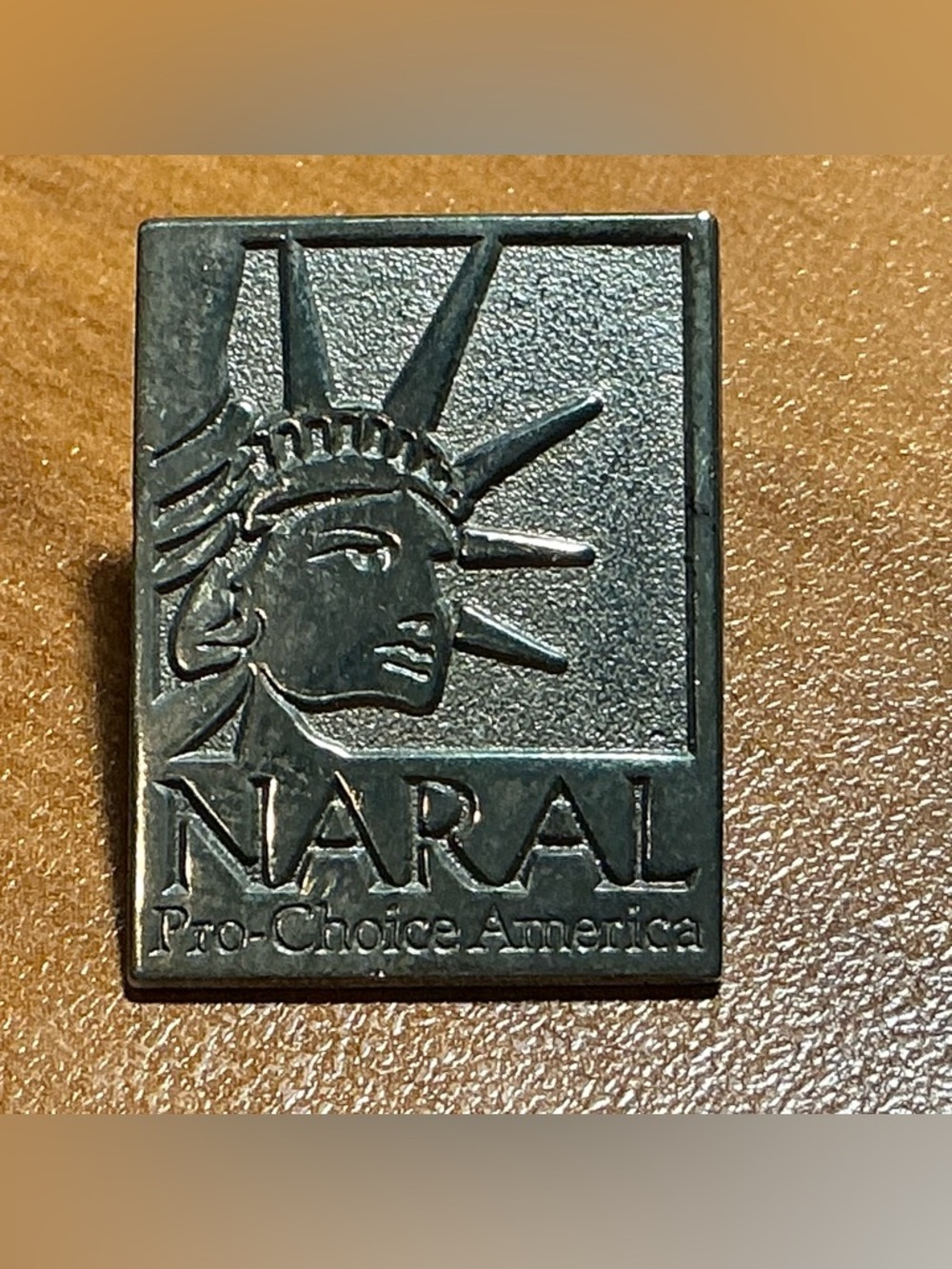 NARAL Pro-Choice America "Statue of Liberty" Collectible Lapel Pin Rare Vintage
